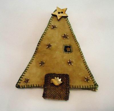 click here to view larger image of Wool Christmas Tree (accessory)