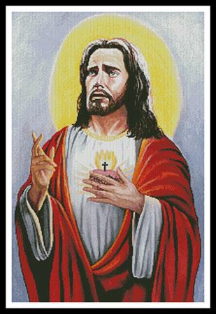 click here to view larger image of Sacred Heart of Jesus 3  (Mike Bennett) (chart)