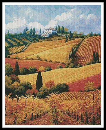 click here to view larger image of Tuscan Colors  (Charles White) (chart)