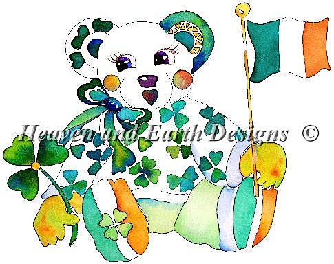 click here to view larger image of St Paddys Bear (chart)