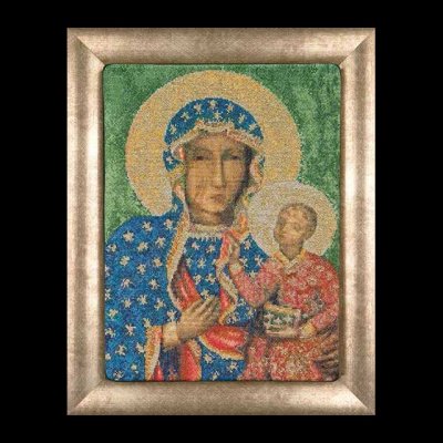 click here to view larger image of Madonna of Czestochowa (counted cross stitch kit)