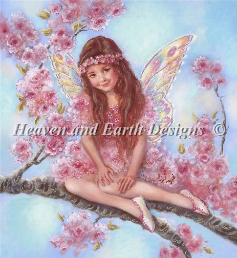 click here to view larger image of Cherry Blossom Fairy (chart)