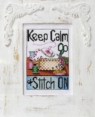 click here to view larger image of Keep Calm and Stitch On (chart)