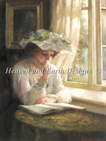 click here to view larger image of Lady Reading By Window (chart)
