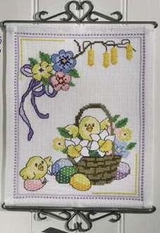 click here to view larger image of Chicks  Bellpull (counted cross stitch kit)