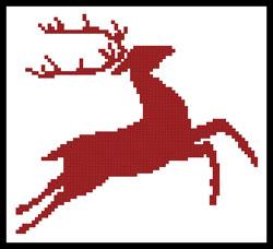 click here to view larger image of Reindeer Stencil  (Joni Prittie) (chart)