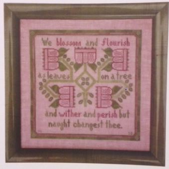 click here to view larger image of Flourish (counted cross stitch kit)