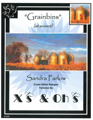 click here to view larger image of Grainbins (At Sunset) (chart)