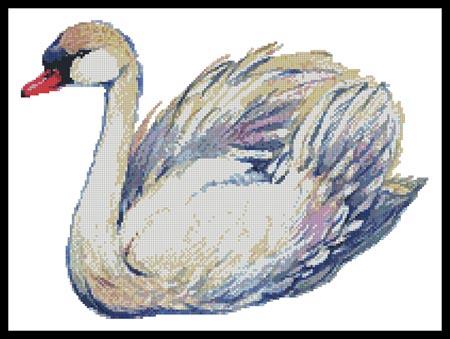 click here to view larger image of Swan Drawing  (Lena Faenkova) (chart)