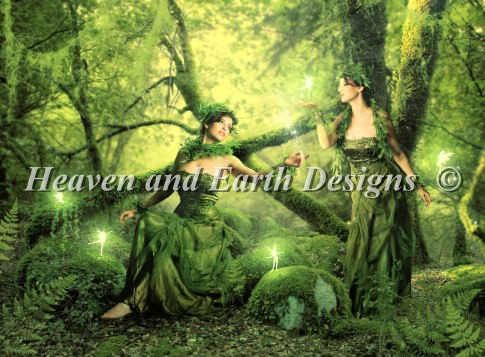 click here to view larger image of Garden of Glowing Faeries (chart)