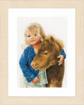 click here to view larger image of My Best Friend (counted cross stitch kit)