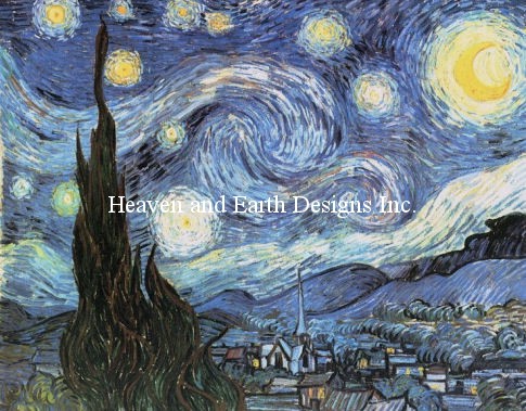 click here to view larger image of Starry Starry Night - Van Gogh (chart)