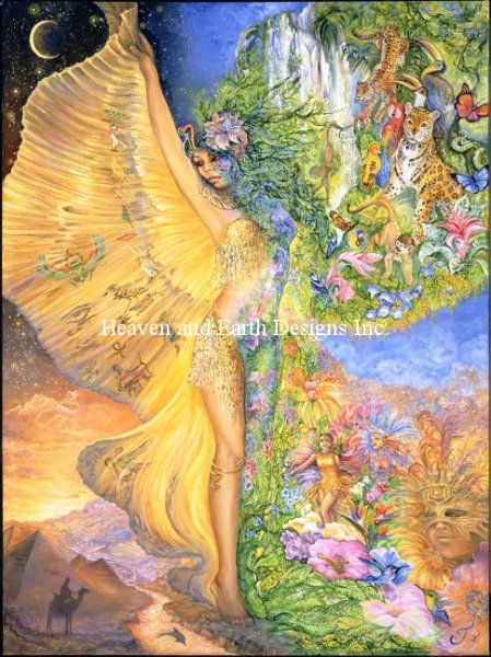 click here to view larger image of Supersized Goddess Between Realms (chart)