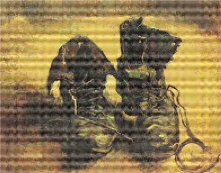 click here to view larger image of Pair of Shoes, A (Vincent Van Gogh) (chart)