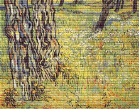 click here to view larger image of Baumstamme (Tree Trunks) (Vincent Van Gogh) (chart)