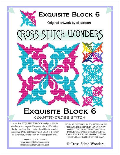 click here to view larger image of Exquisite Block 06 (chart)