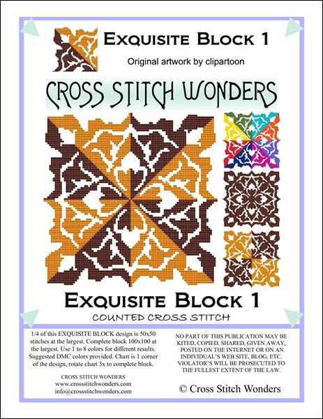 click here to view larger image of Exquisite Block 01 (chart)