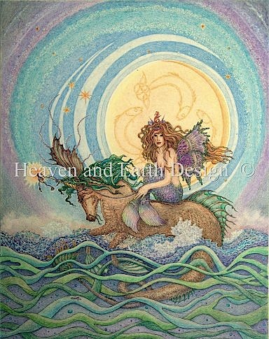 click here to view larger image of Mermaid Moon Rising (chart)