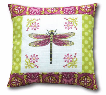 click here to view larger image of Dragonfly Pillow (chart)