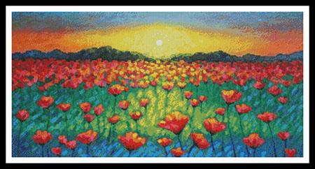 click here to view larger image of Twilight Poppies  (John Nolan) (chart)