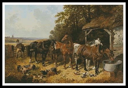 click here to view larger image of End of a  Long Day  (John Frederick Herring Jnr) (chart)
