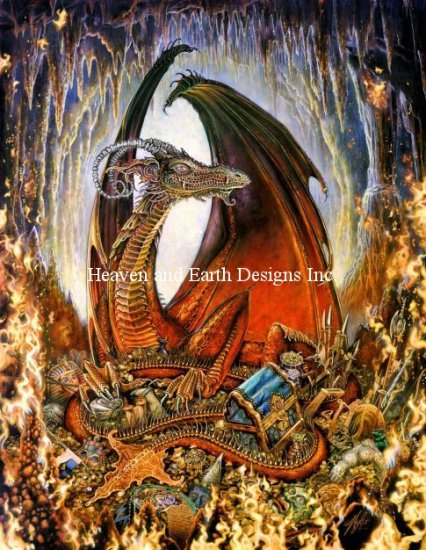 click here to view larger image of Supersized Treasure Dragon (chart)