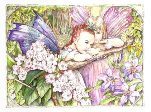 click here to view larger image of Fairy Children (chart)