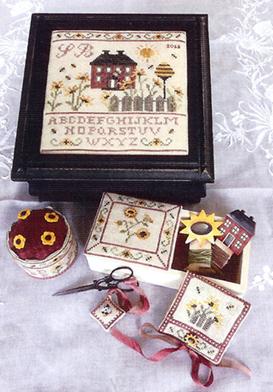 click here to view larger image of Sunflower Cottage Sewing Box, The ()