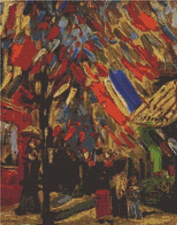 click here to view larger image of Fourteeth of July Celebration in Paris, The (Vincent Van Gogh) (chart)