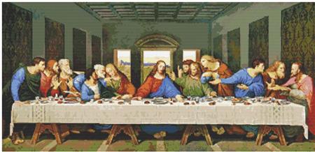 click here to view larger image of Last Supper, The (Leonardo da Vinci) (chart)