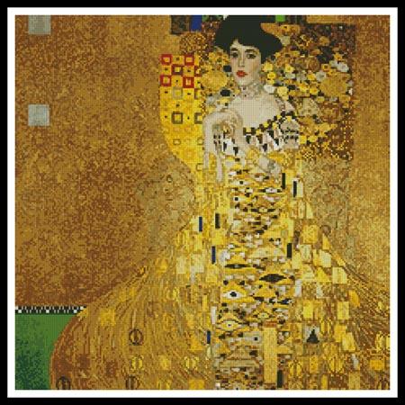 click here to view larger image of Portrait of Adele Bloch-Bauer 1  (Gustav Klimt) (chart)