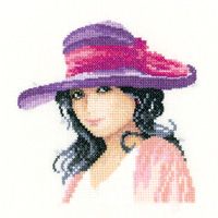 click here to view larger image of Jessica - Elegance Miniatures (Aida) (counted cross stitch kit)