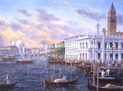 click here to view larger image of Supersized Romantic Venice (chart)