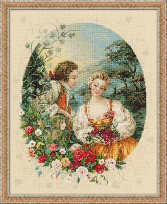 click here to view larger image of Pastoral (counted cross stitch kit)