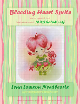 click here to view larger image of Bleeding Heart Sprite - Mitzi Sato-Wiuff (chart)