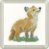 click here to view larger image of Fox Cub -Little Friends (Susan Ryder and Valerie Pfeiffer) (counted cross stitch kit)