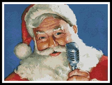 click here to view larger image of Singing Santa (chart)