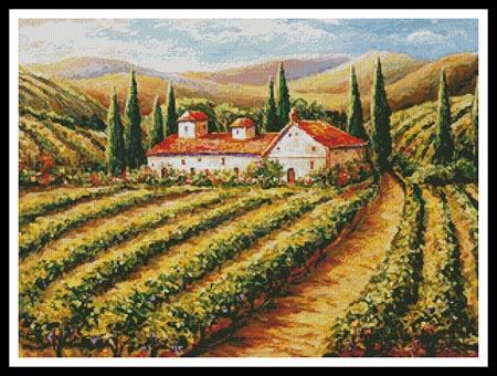 click here to view larger image of Toscana Vineyard  (Daniella Foletto) (chart)
