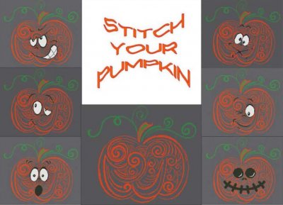 click here to view larger image of Stitch Your Pumpkin (chart)