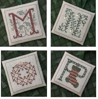 click here to view larger image of Alphabet Ornaments Four - MNOP (chart)