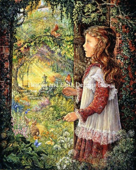 click here to view larger image of Secret Garden - Wall (chart)