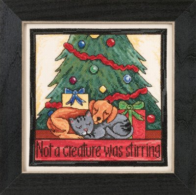 click here to view larger image of Not A Creature Was Stirring - Sticks Kit (chart)