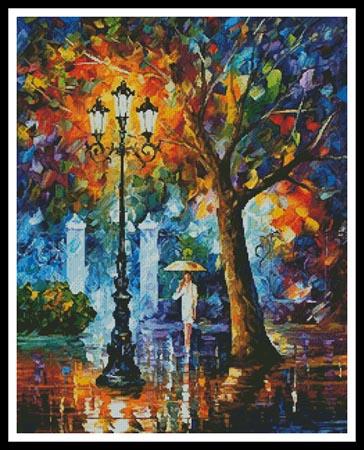 click here to view larger image of Night Aura - Regular  (Leonid Afremov) (chart)