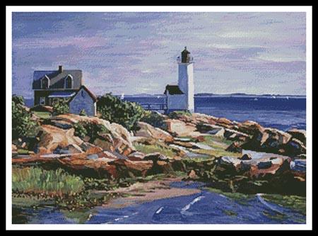 click here to view larger image of Maine Lighthouse  (David Lloyd Glover) (chart)