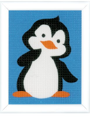 click here to view larger image of Penguin - Canvas Kit (needlepoint)