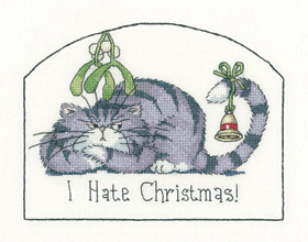 click here to view larger image of I Hate Christmas - Cats Rule (chart only) (chart)