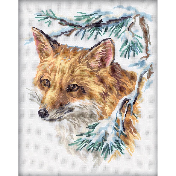 click here to view larger image of Fox, The (counted cross stitch kit)