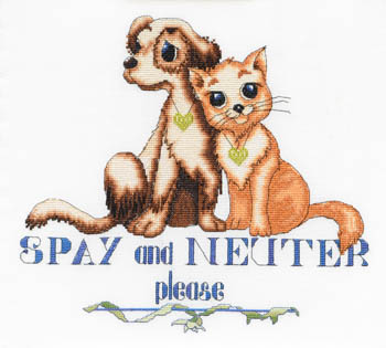 click here to view larger image of Spay and Neuter - Cat and Dog (chart)