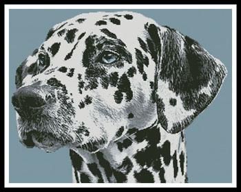 click here to view larger image of Dalmation Portrait  (Anja Osenberg) (chart)
