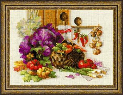 click here to view larger image of Rich Harvest (counted cross stitch kit)